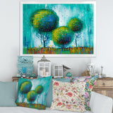 Colourful Trees Impressionist Landscape II