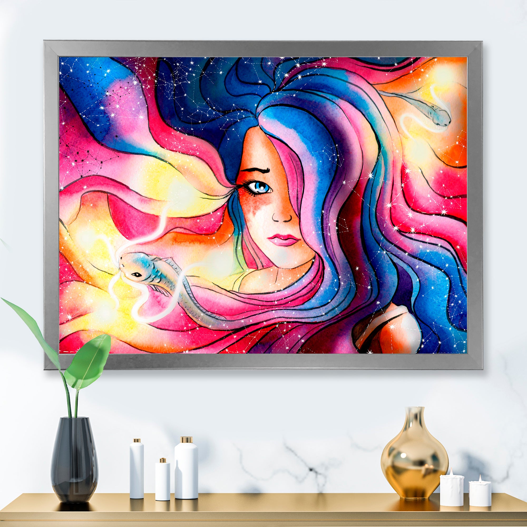 The Girl With The Glowing Hair