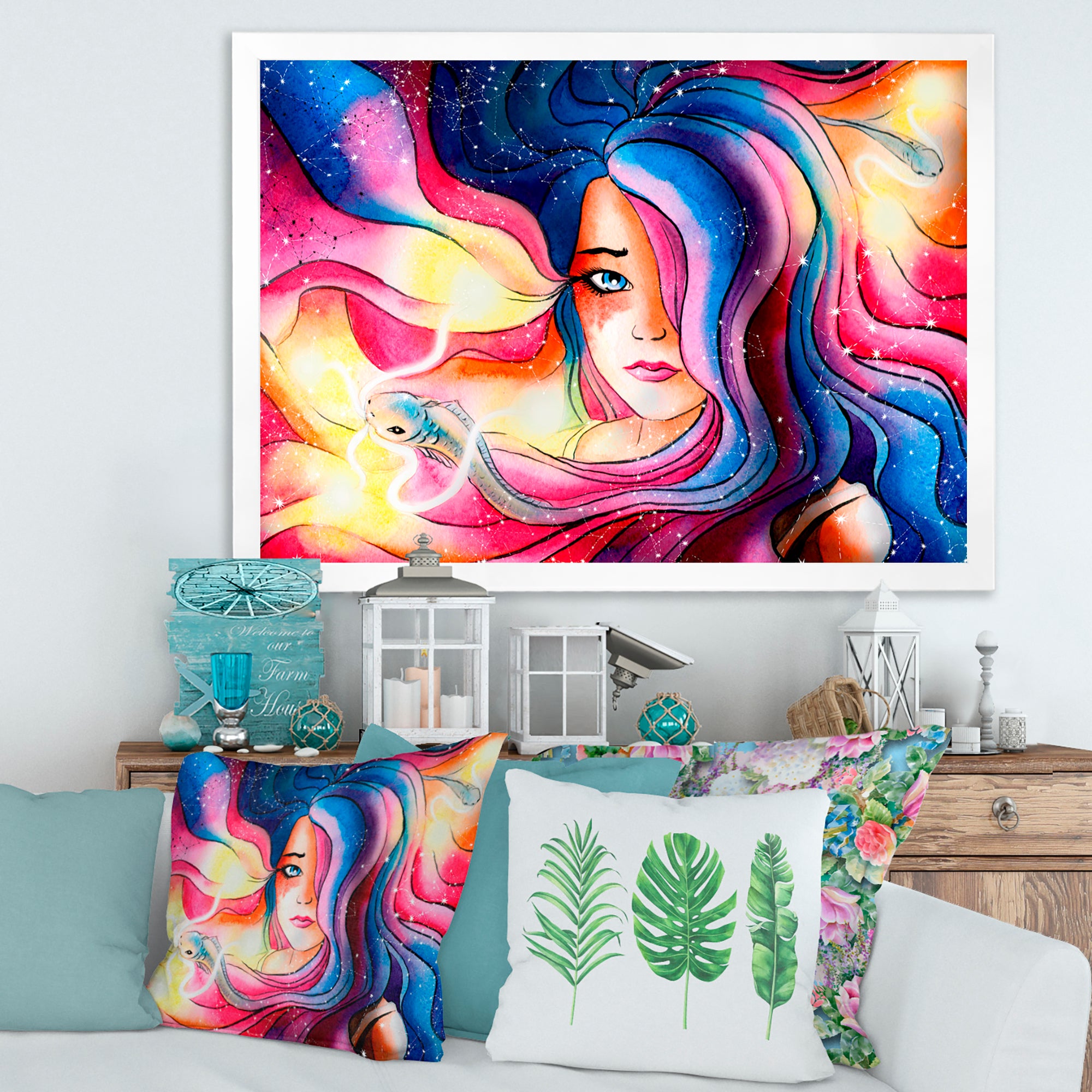 The Girl With The Glowing Hair