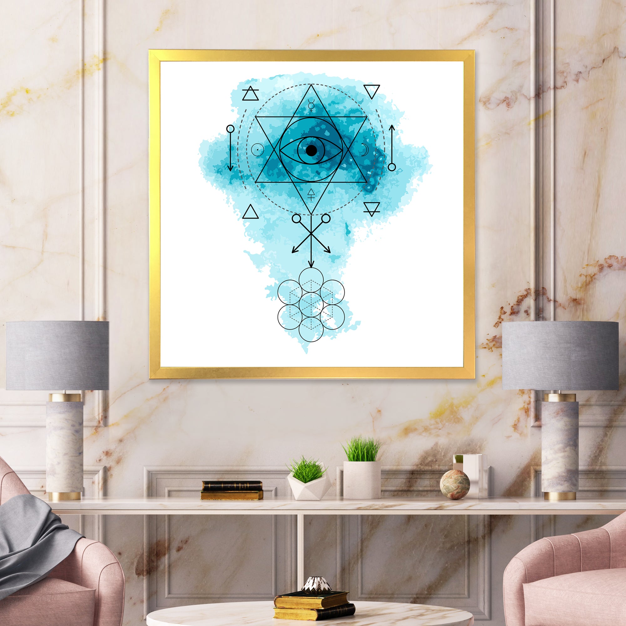 Symbol of Alchemy and Sacred Geometry II