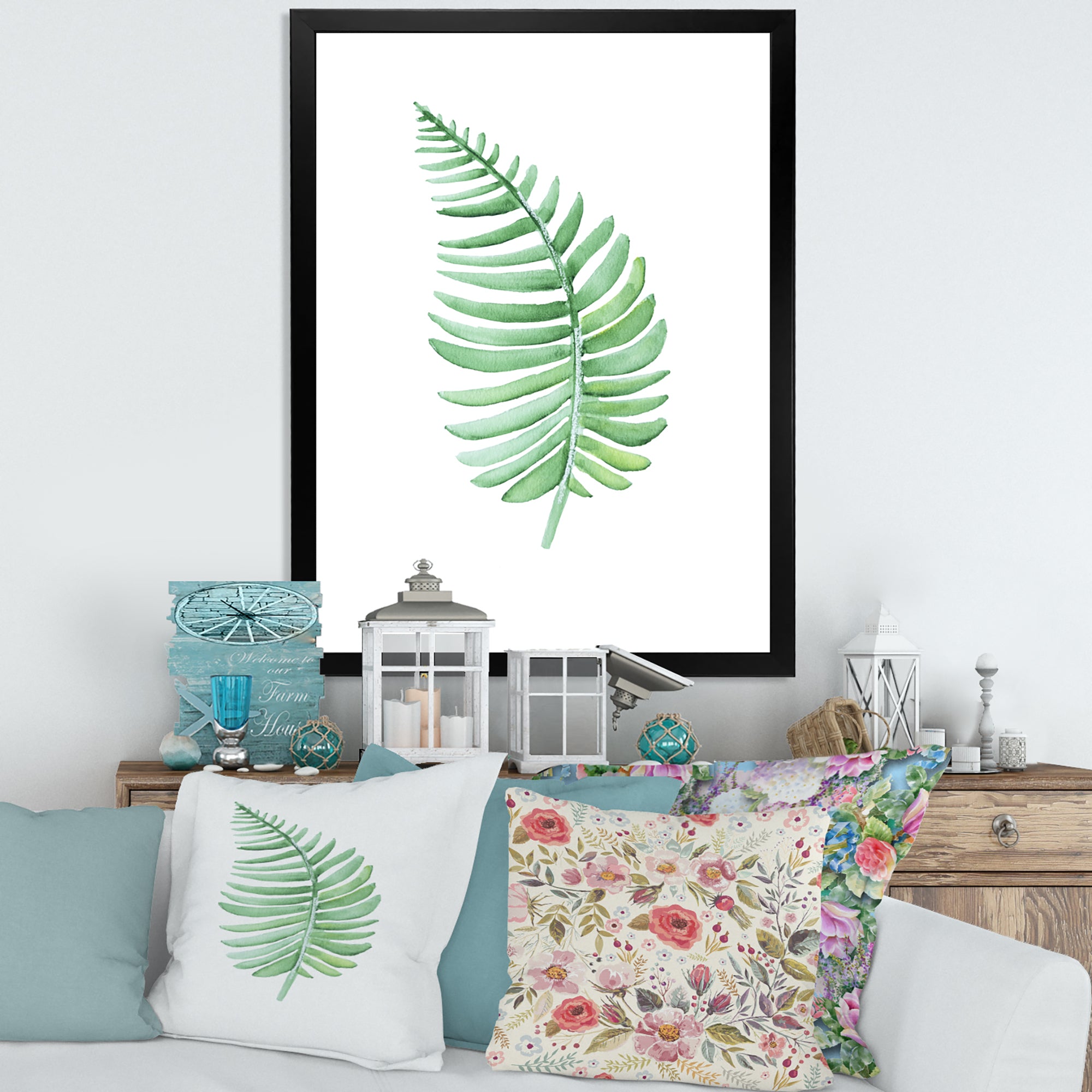 Tropical Leaf Of Monstera III