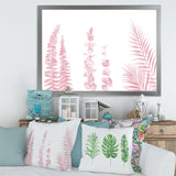 Blush Pinkeucalyptus and Palm Branches