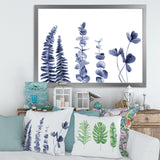 Navy Blue Eucalyptus I