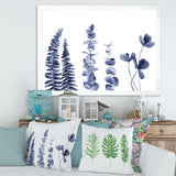 Navy Blue Eucalyptus I