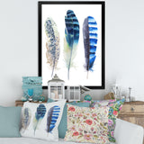 Colourful Boho Feathers I