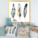 Colourful Boho Feathers V