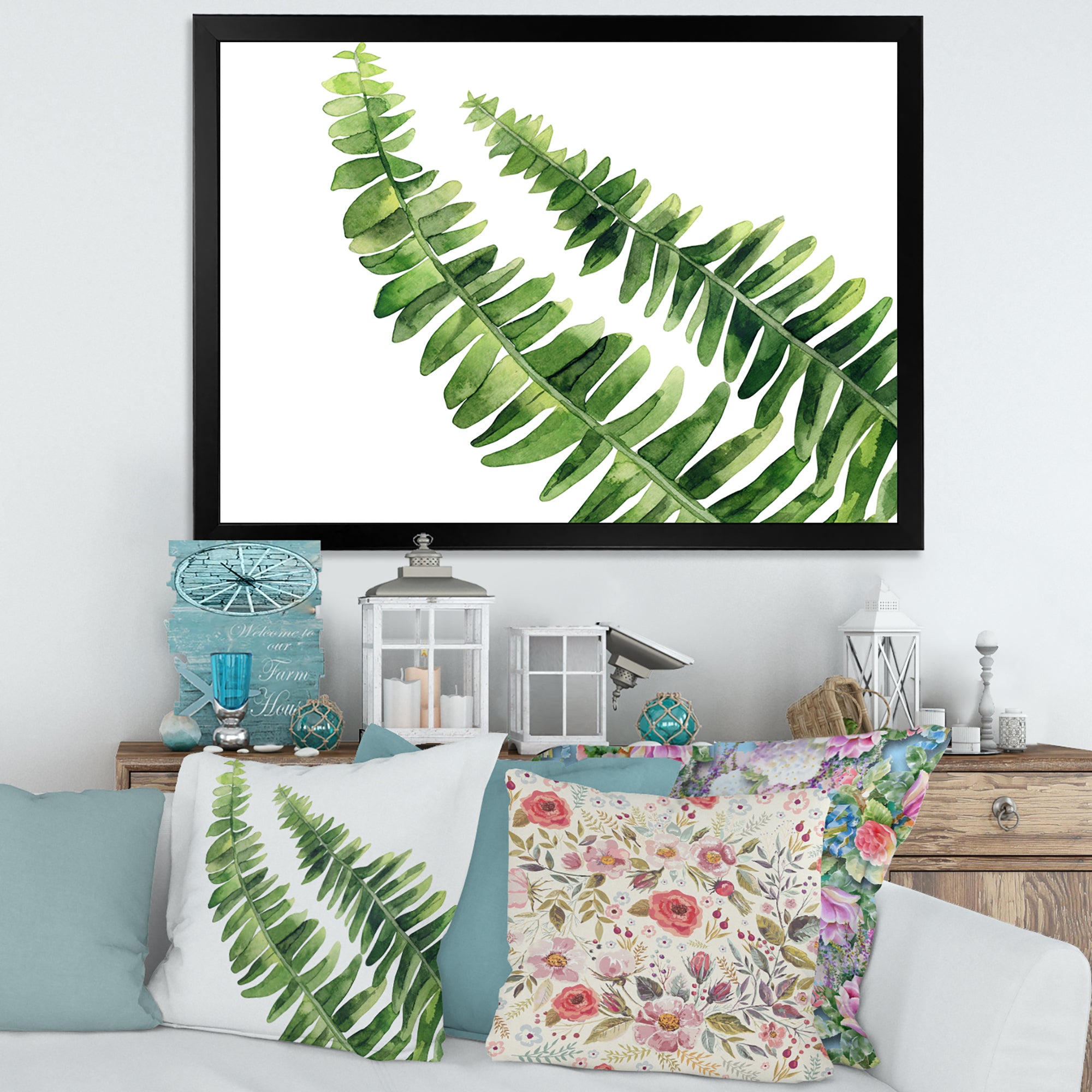 Fern Leaves Detail I