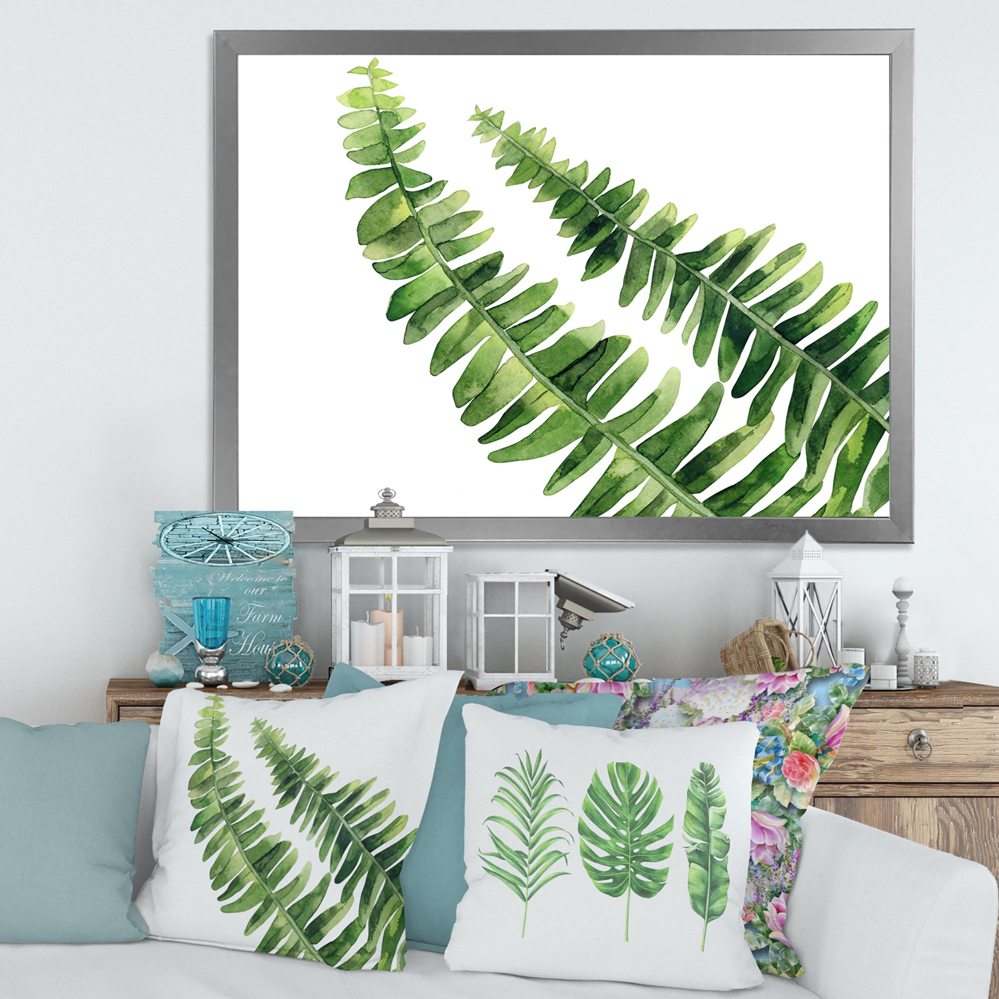 Fern Leaves Detail I