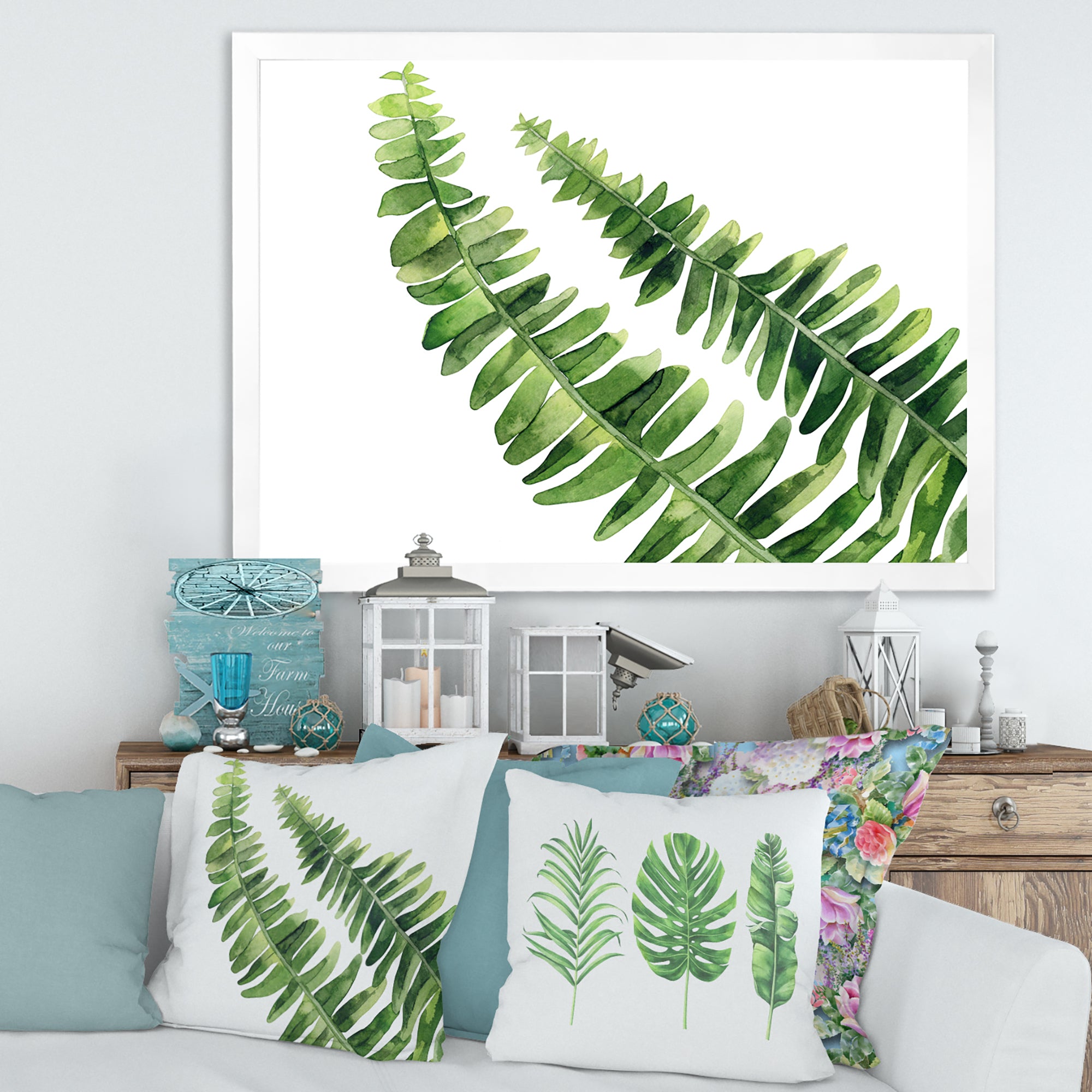 Fern Leaves Detail I