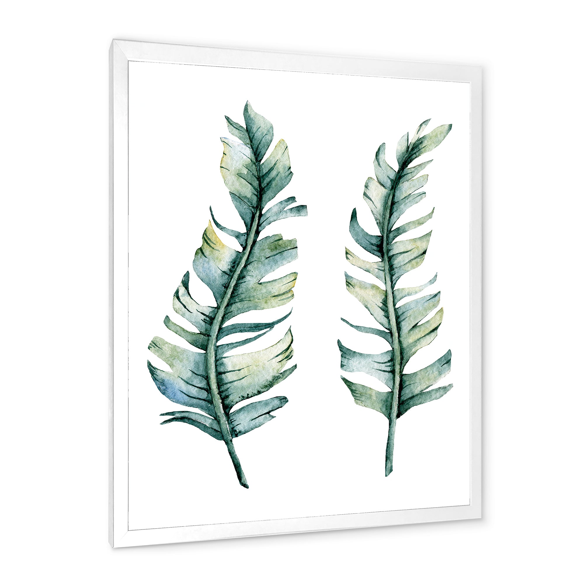 Duo of Tropical Leaves