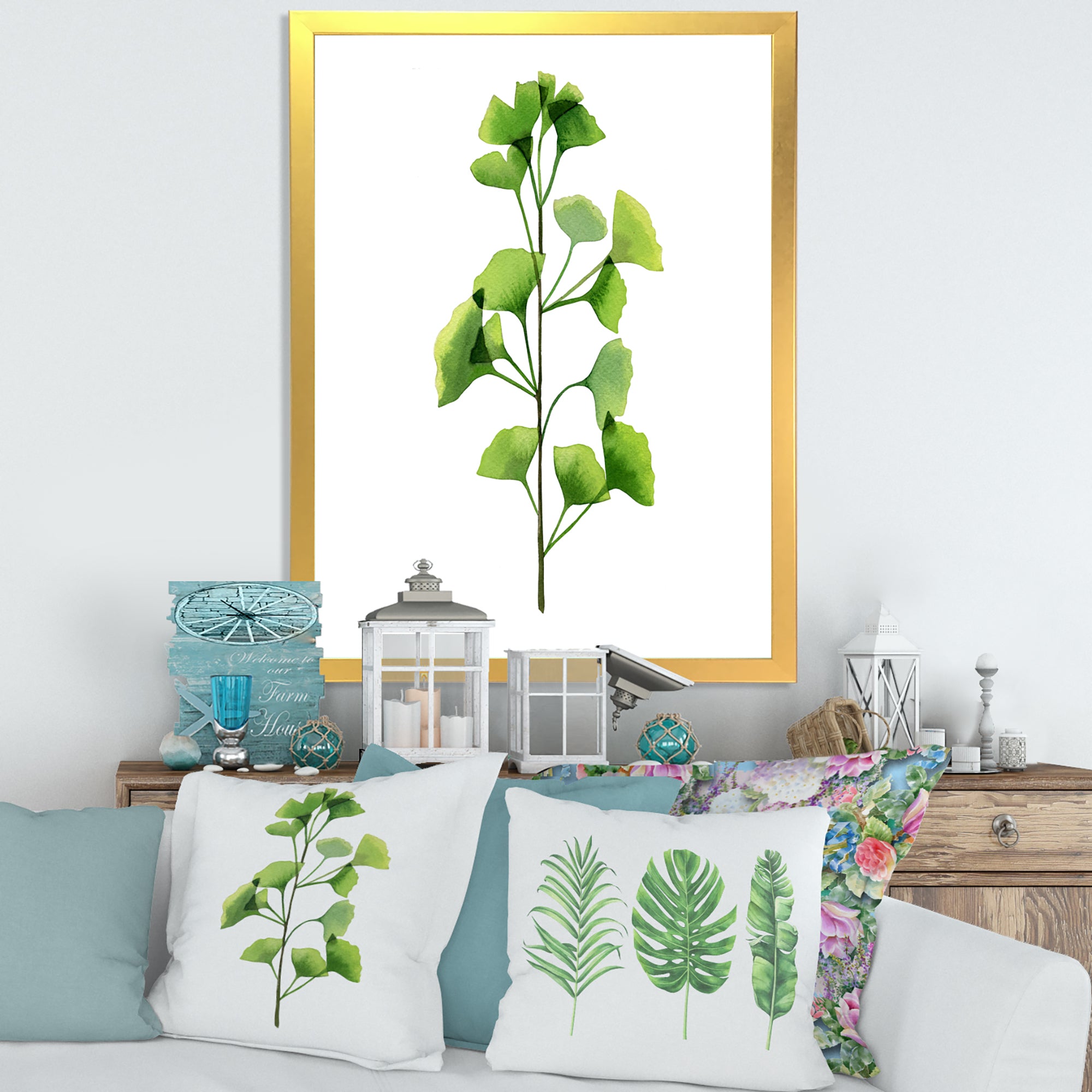 Green Field Plant Foliage