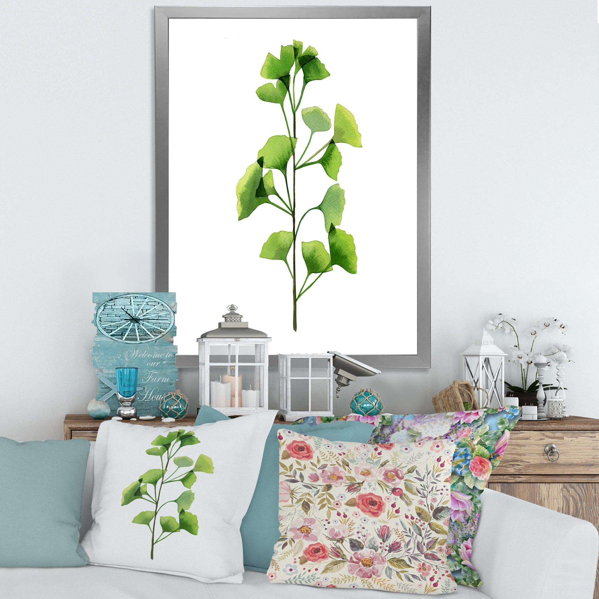 Green Field Plant Foliage