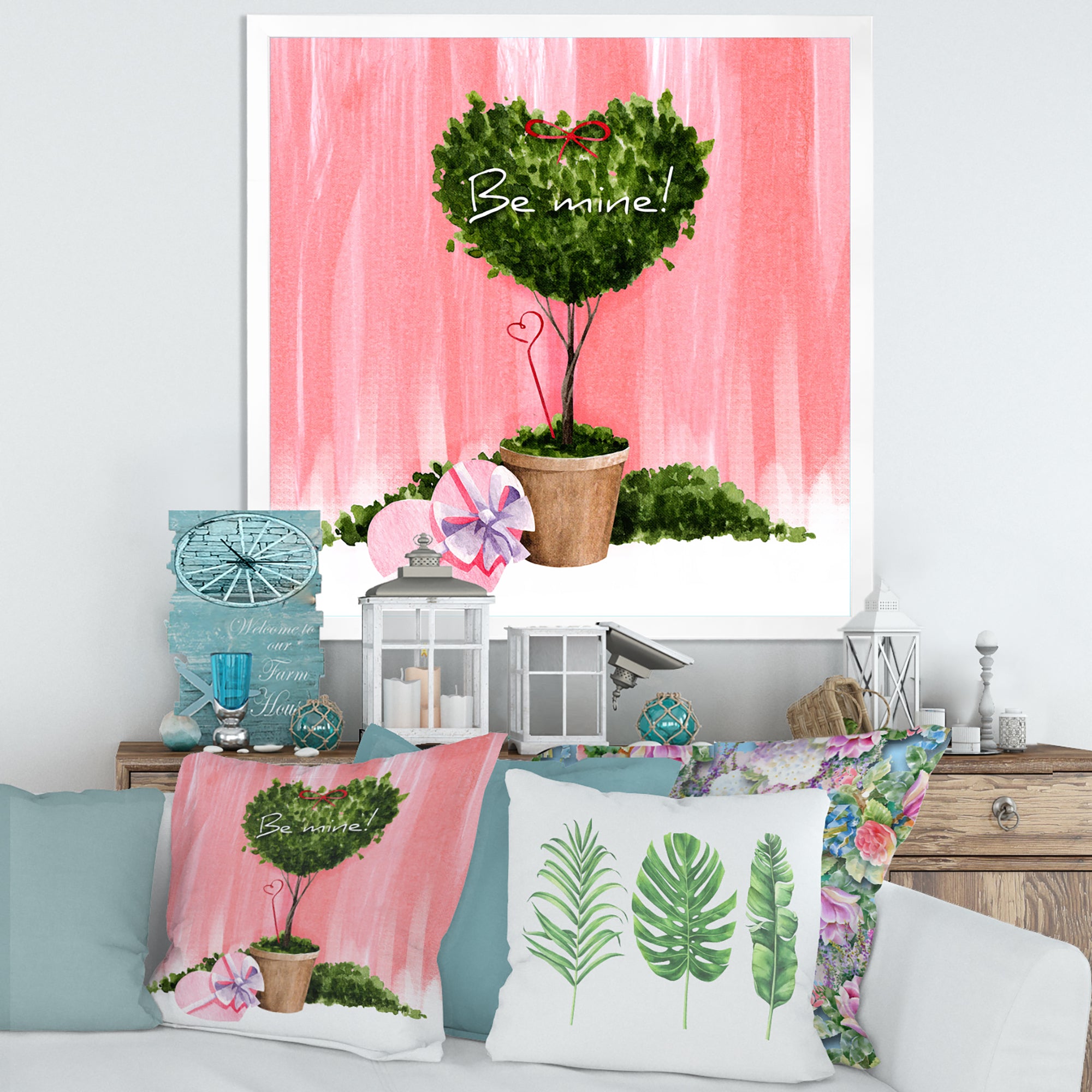 Heart Shaped Valentine House Plant