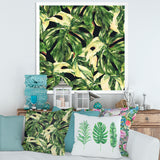 Natural Leaves Exotic On Dark II