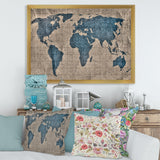 Ancient Map of The World I