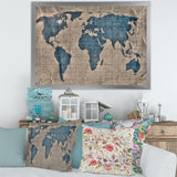 Ancient Map of The World I