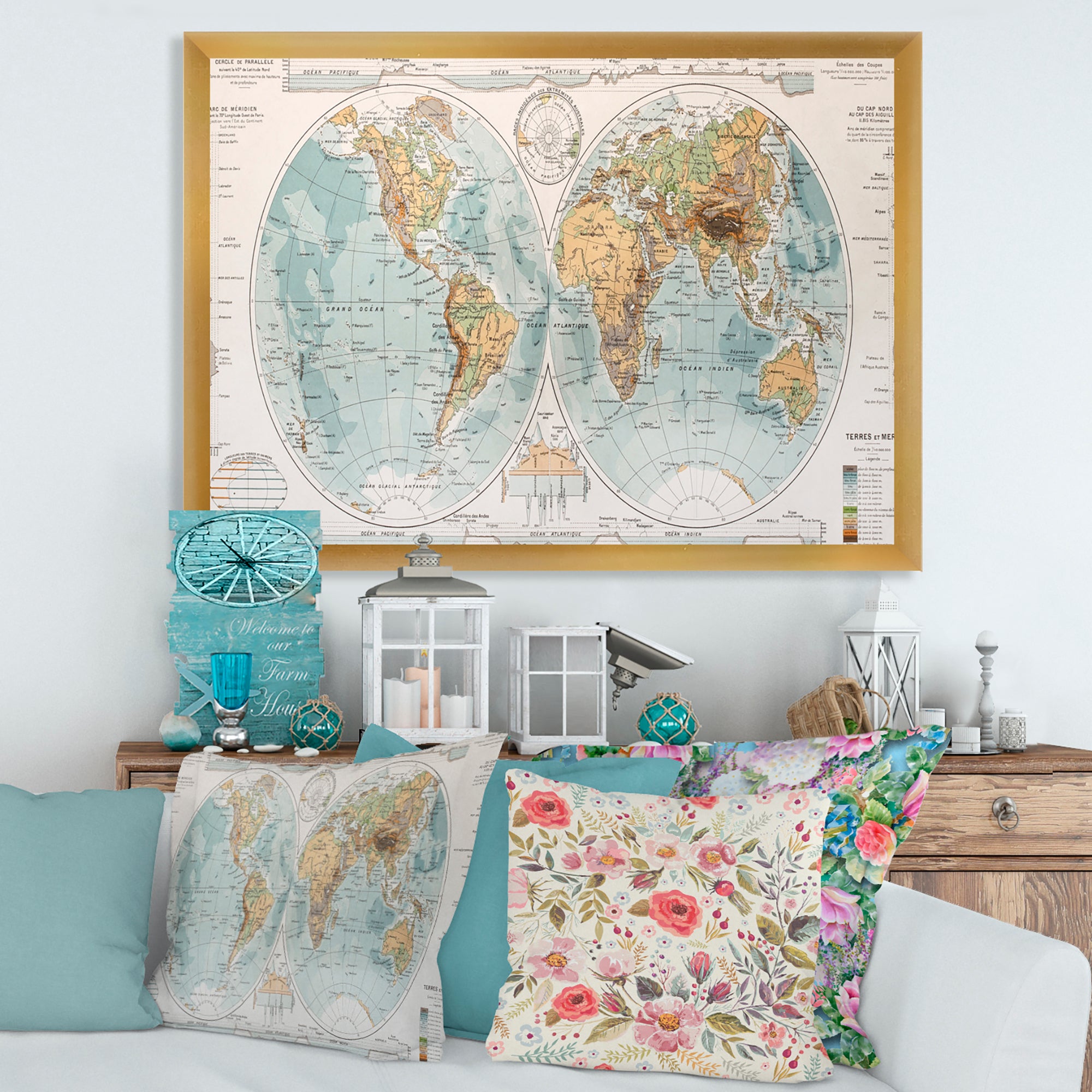 Ancient Map of The World II