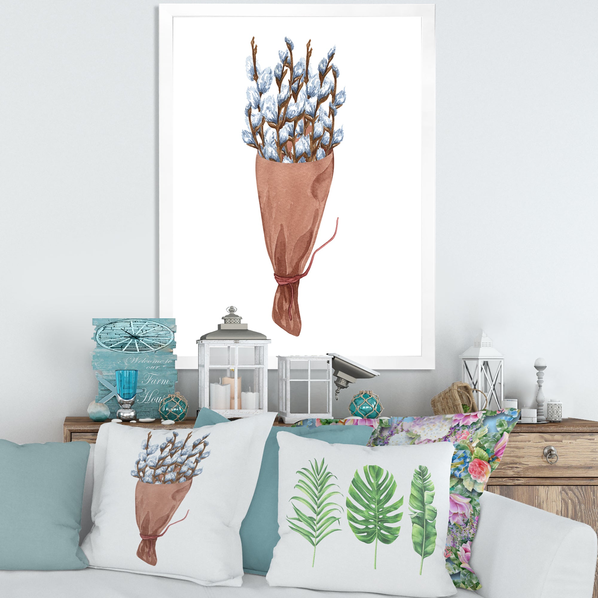 Bunch of Pussy Willow Twigs I