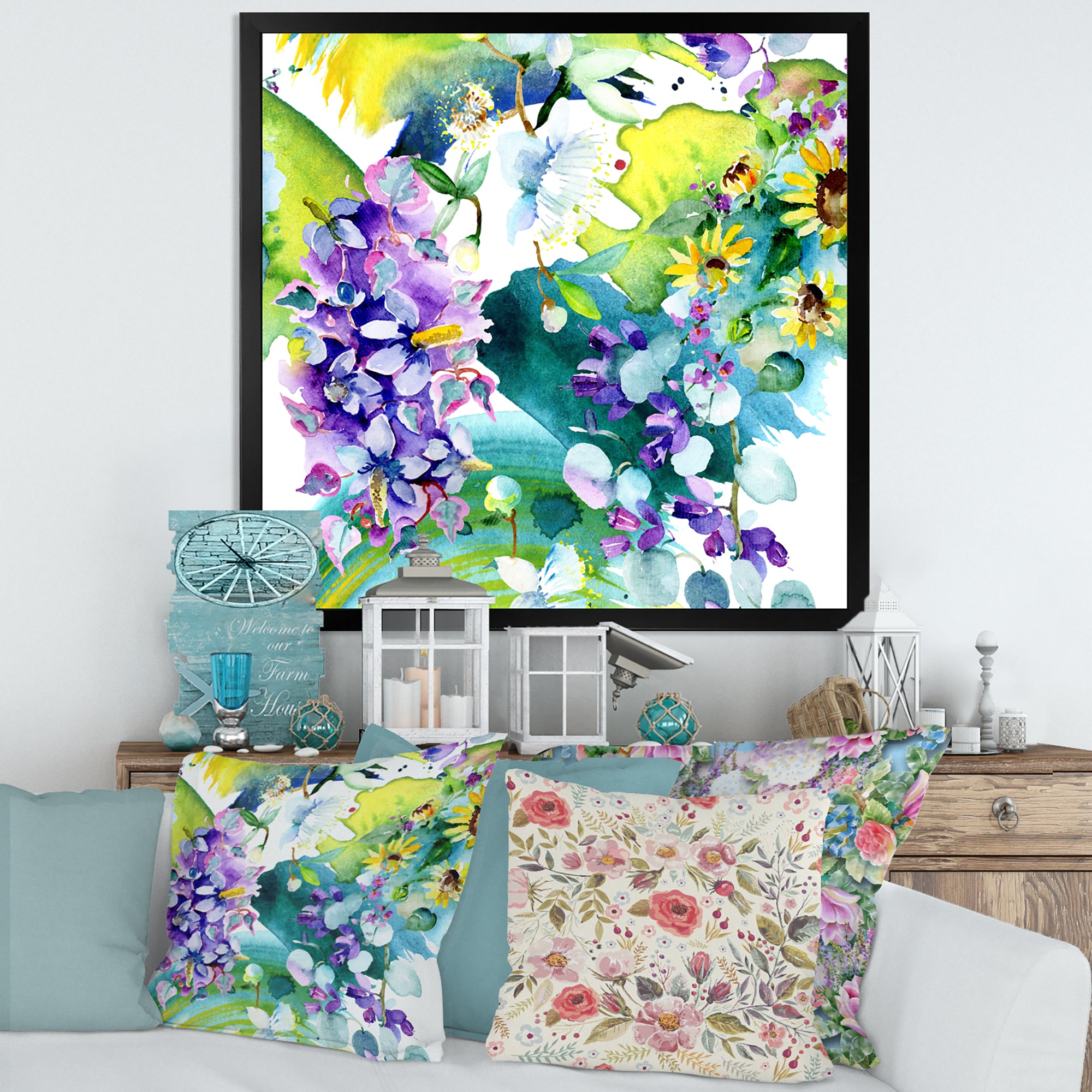 Bouquet of Wildflowers and Sunflowers