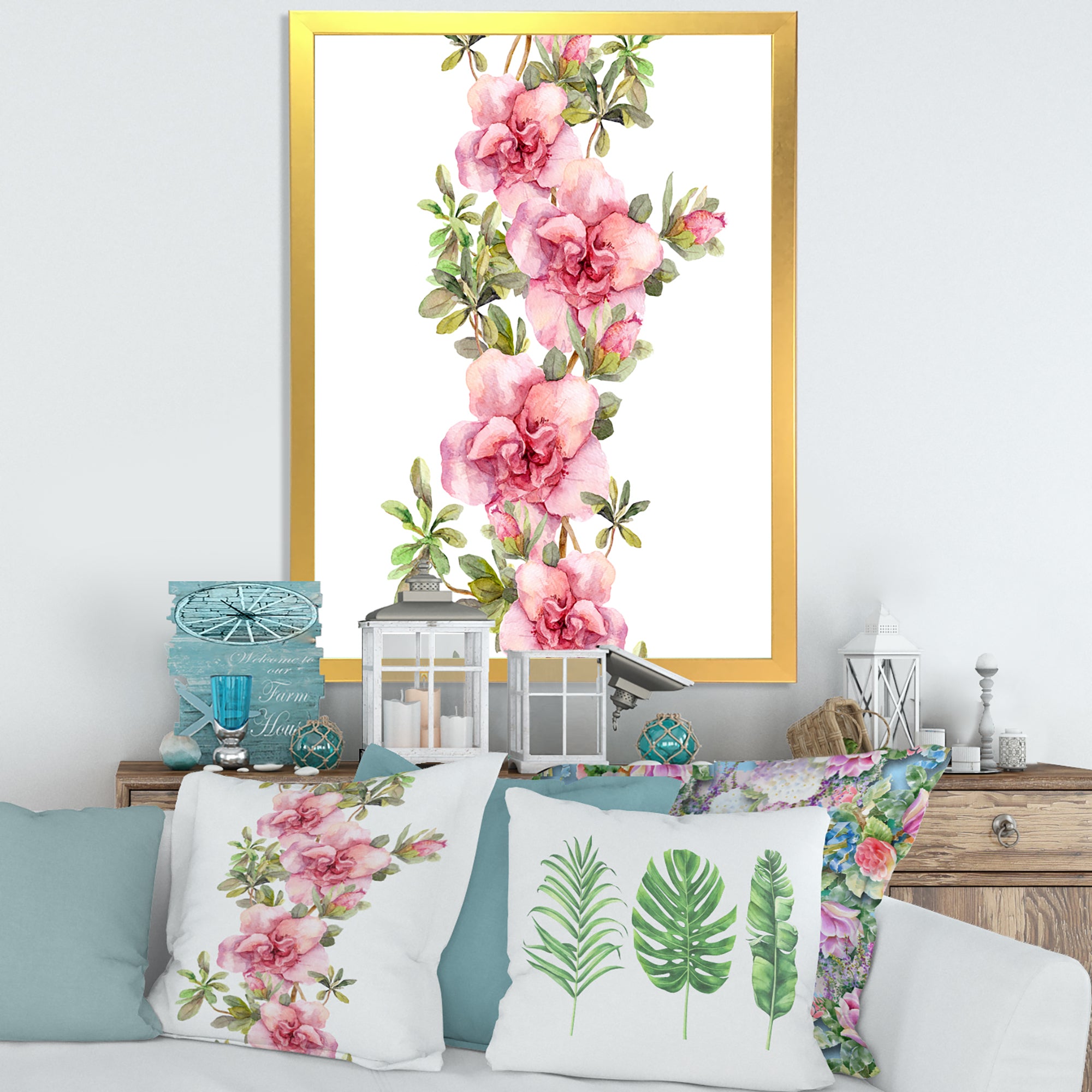 Bouquet of Pink and Purple Flowers II