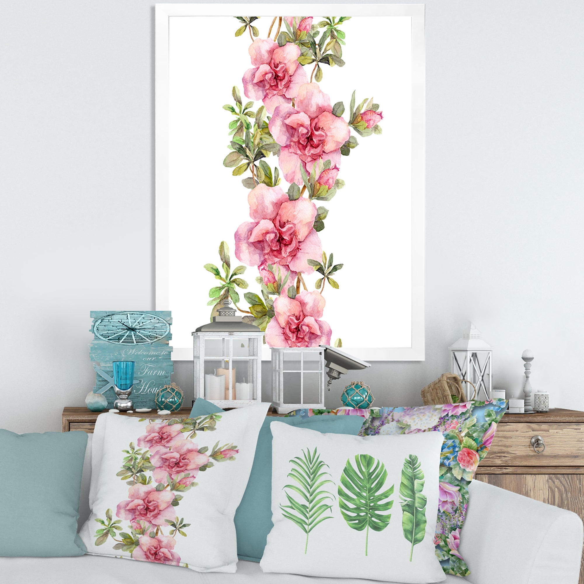 Bouquet of Pink and Purple Flowers II