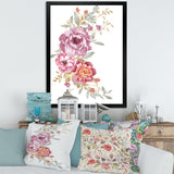 Bouquet Of Pink and Purple Flowers III