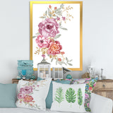 Bouquet Of Pink and Purple Flowers III