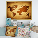 Ancient Map of The World VI