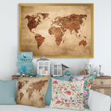 Ancient Map of The World VII