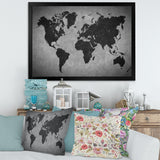 Ancient Map of The World IX