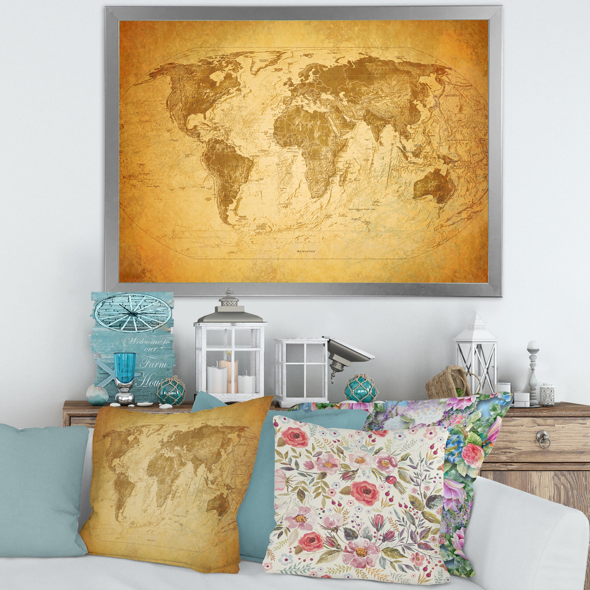 Ancient Map of The World X