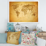 Ancient Map of The World X