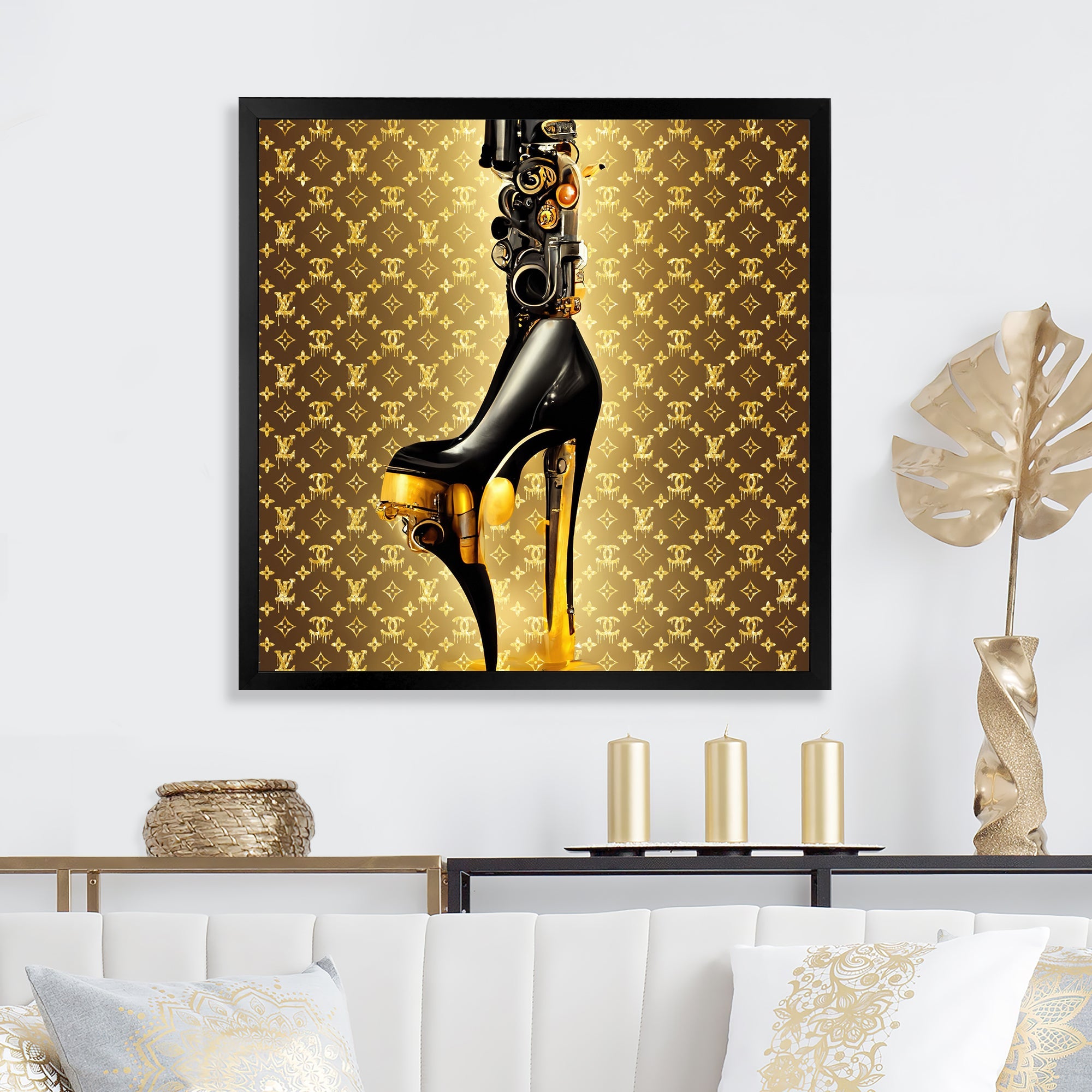 Luxury Brand Bionic Heel IV