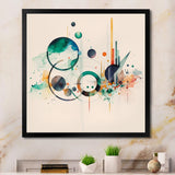 Multi-Color Watercolor Geometric Art II