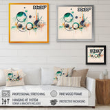 Multi-Color Watercolor Geometric Art II