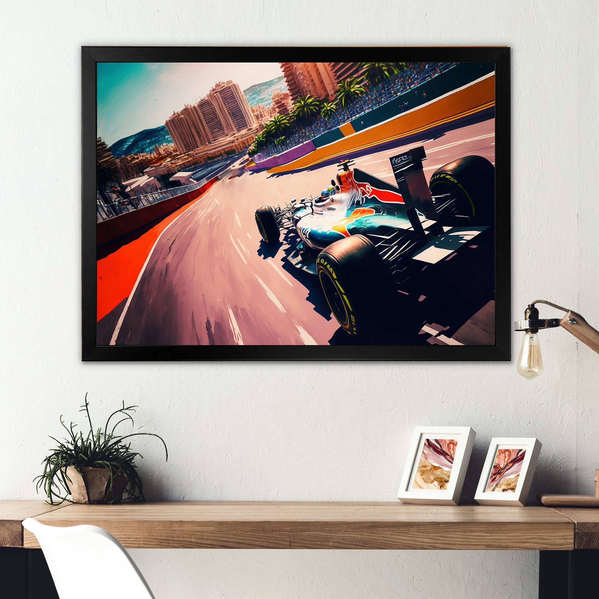 Racing car in Monaco GP III