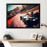 Racing car in Monaco GP III