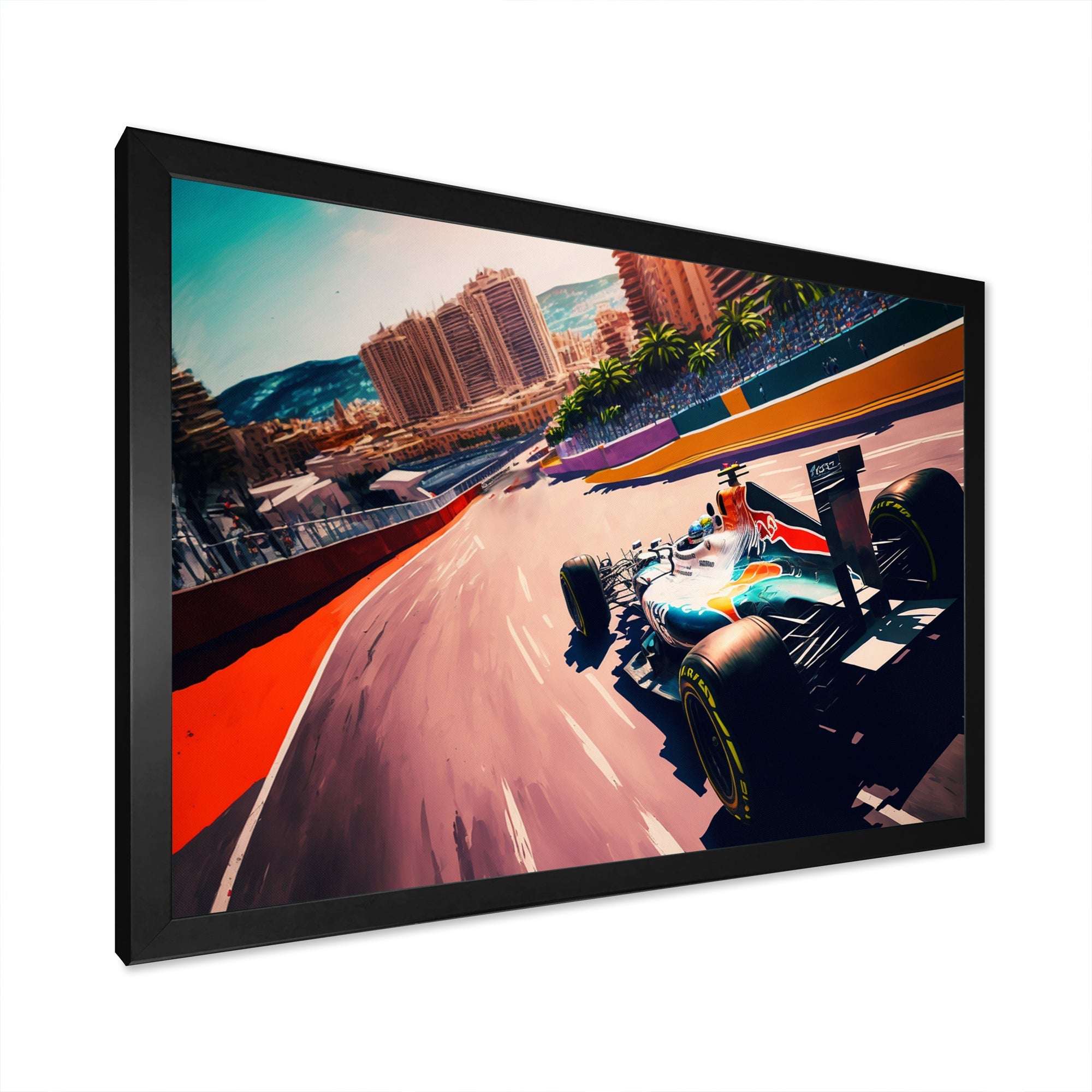 Racing car in Monaco GP III