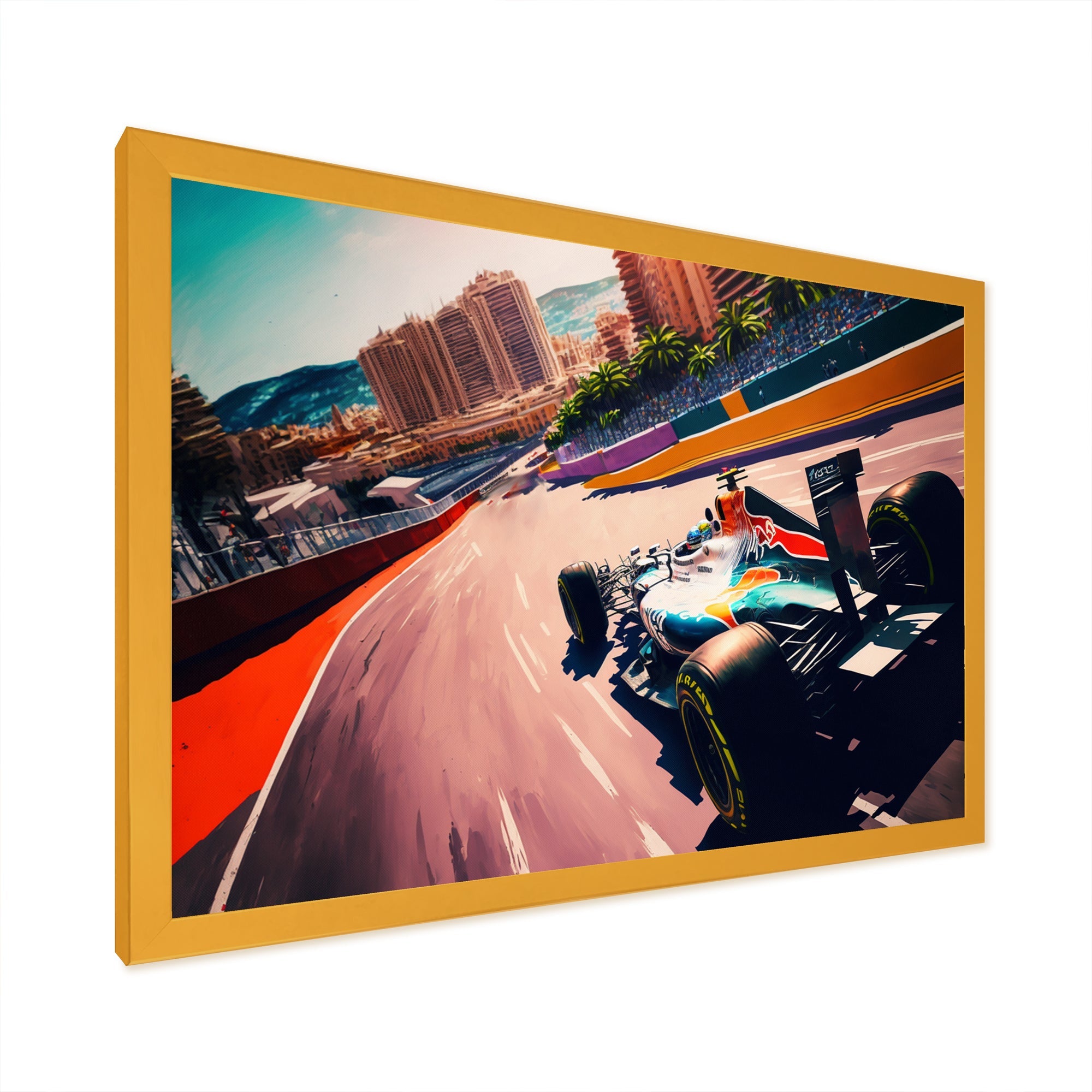 Racing car in Monaco GP III