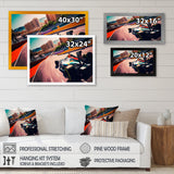 Racing car in Monaco GP III