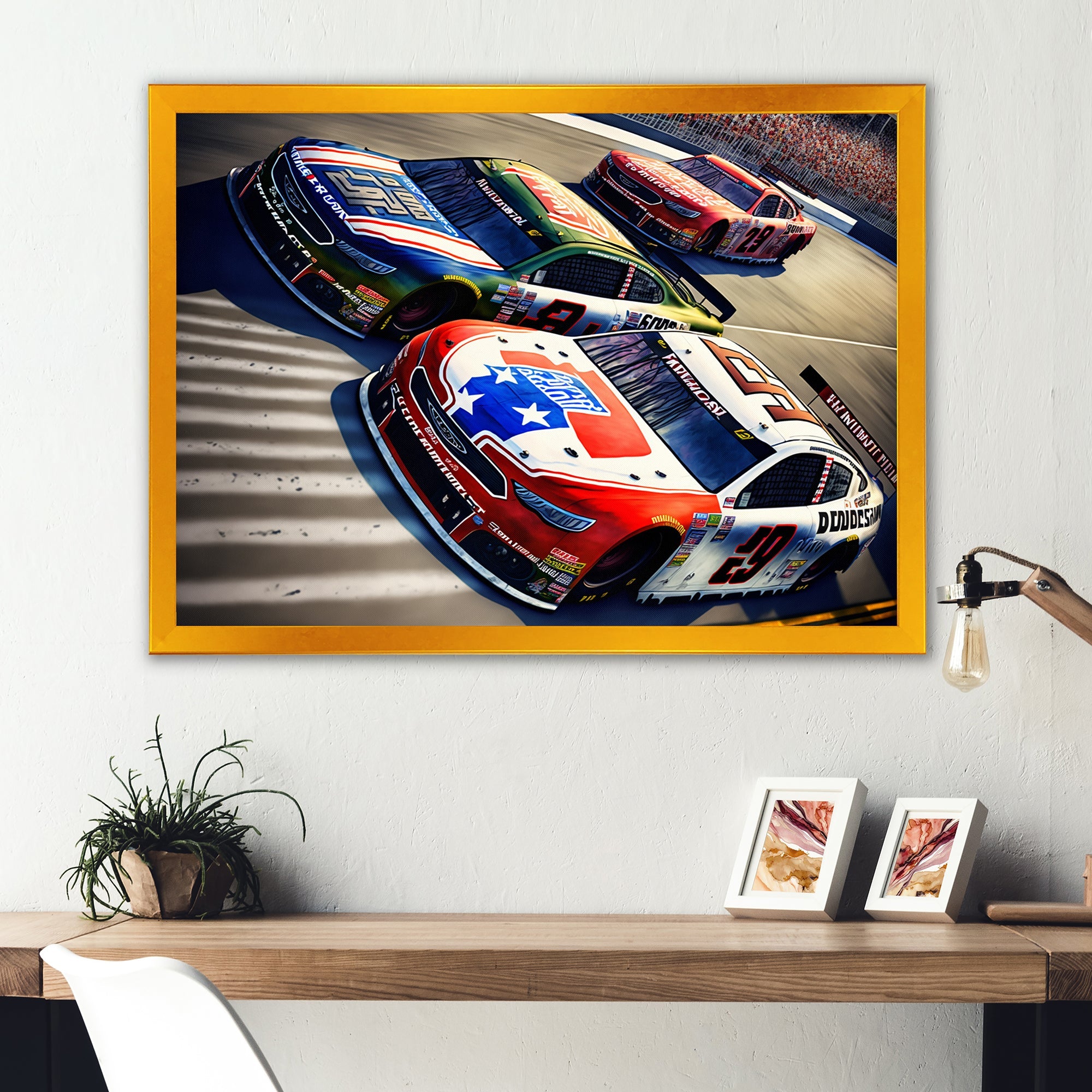 American Race Car Finishing Line