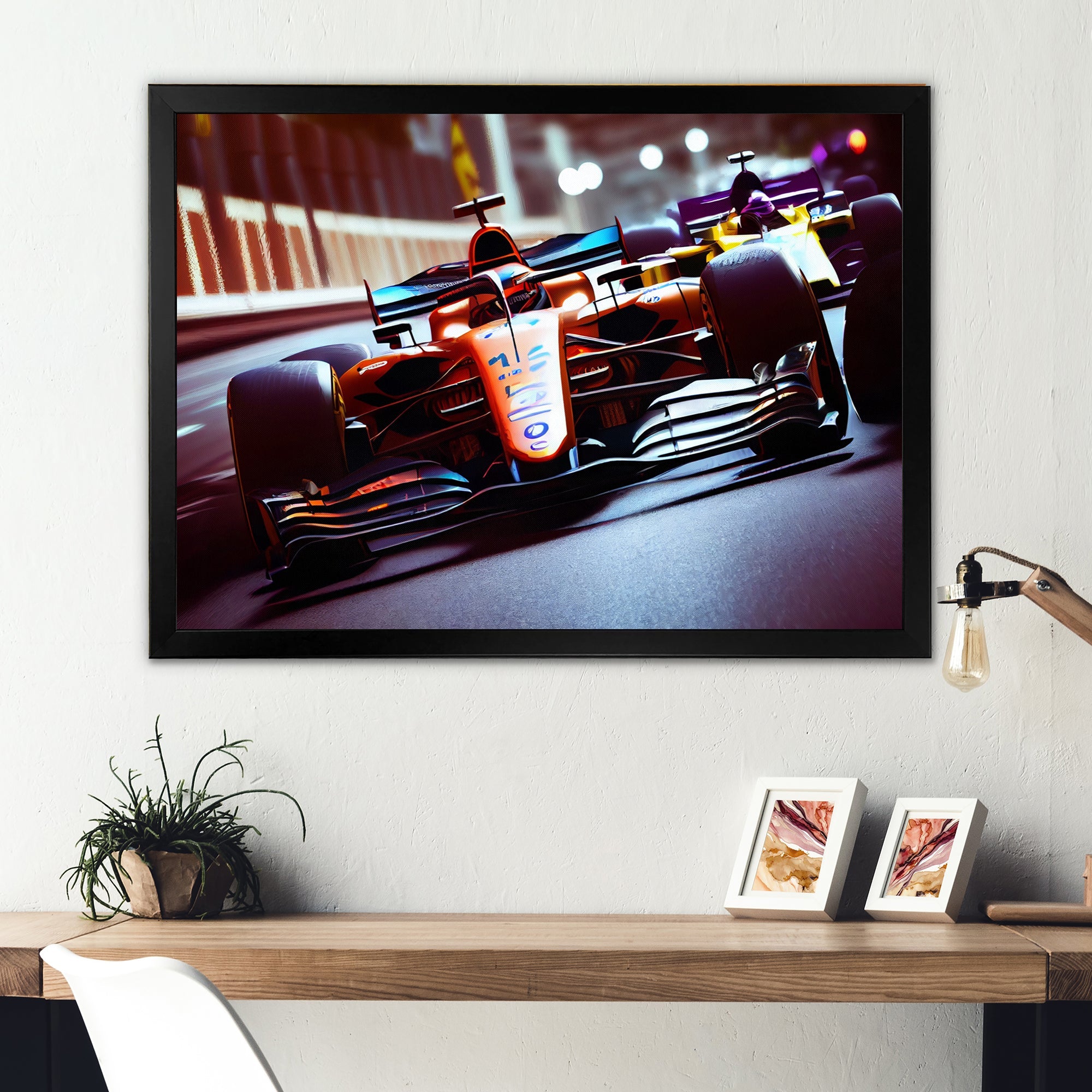 Racing car in Monaco GP II