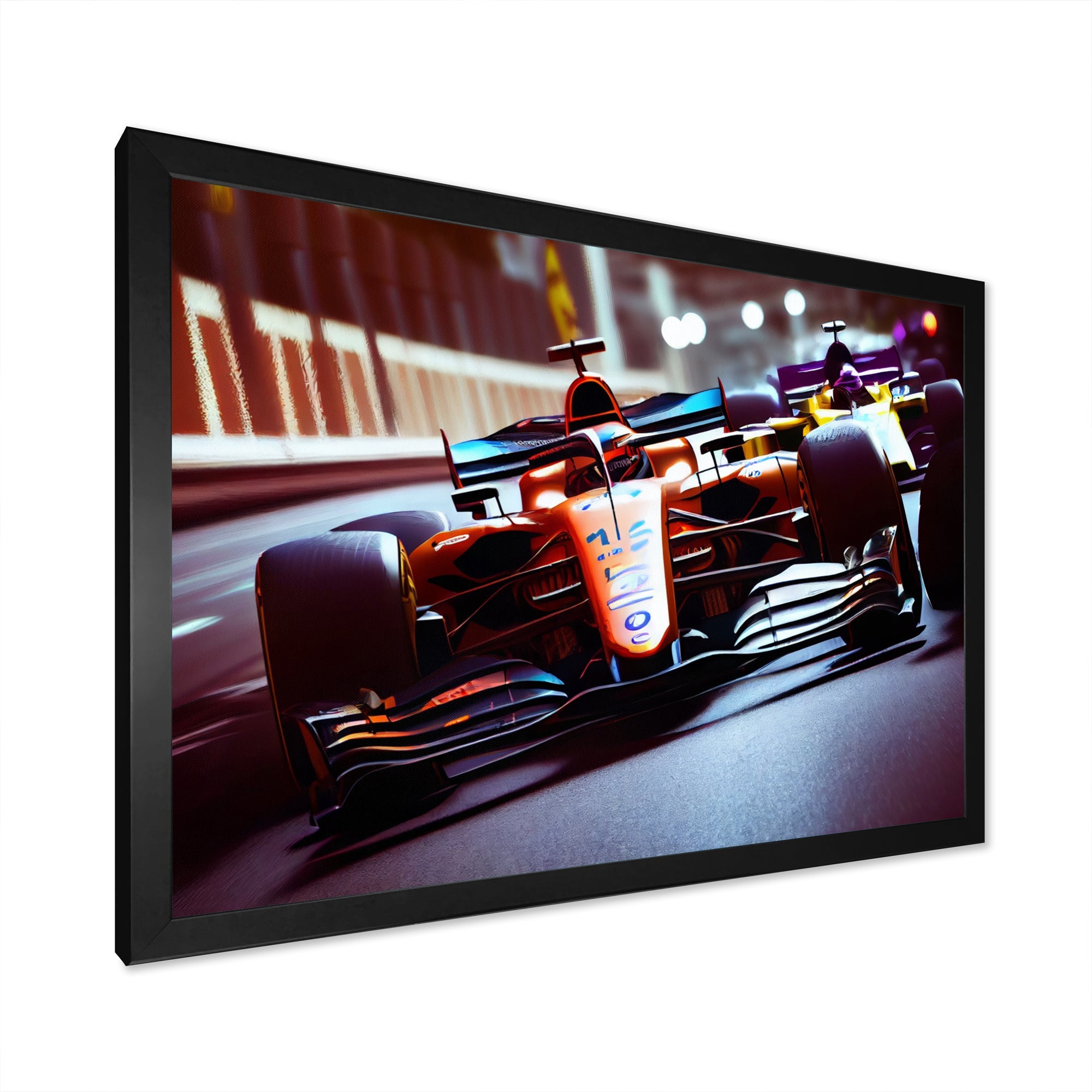 Racing car in Monaco GP II