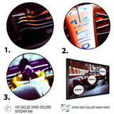 Racing car in Monaco GP II