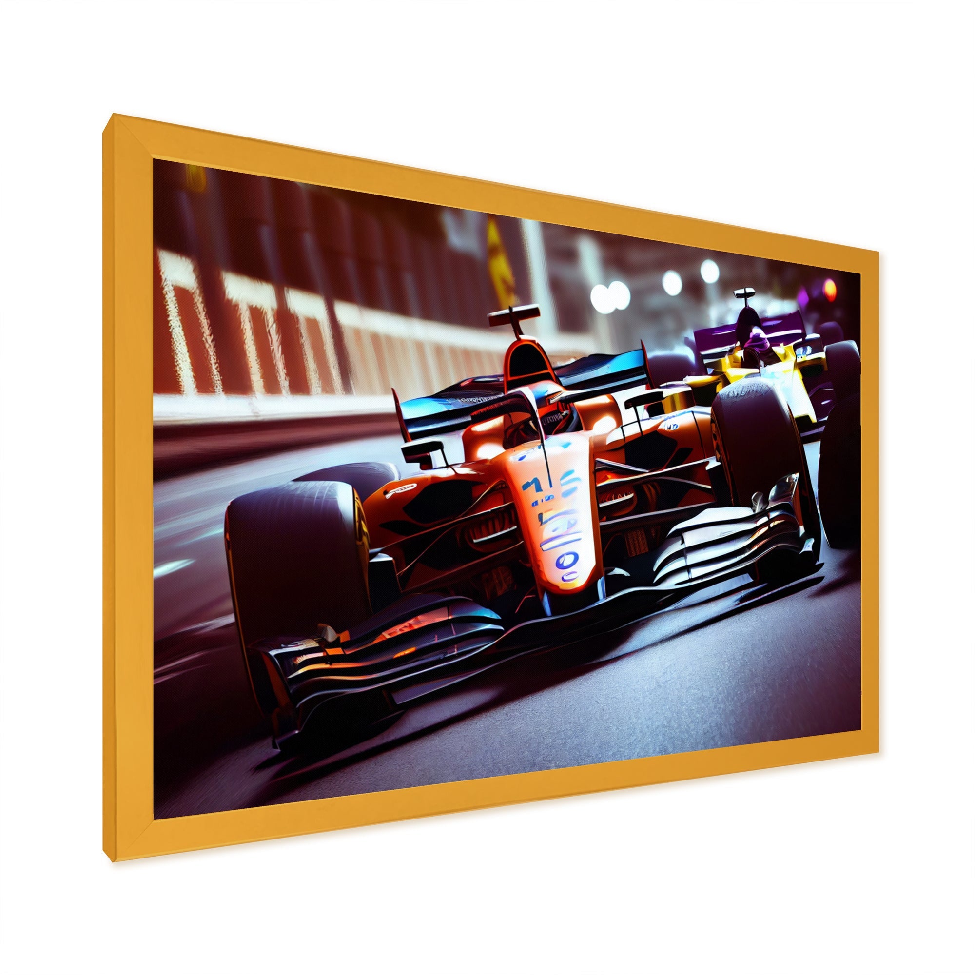 Racing car in Monaco GP II