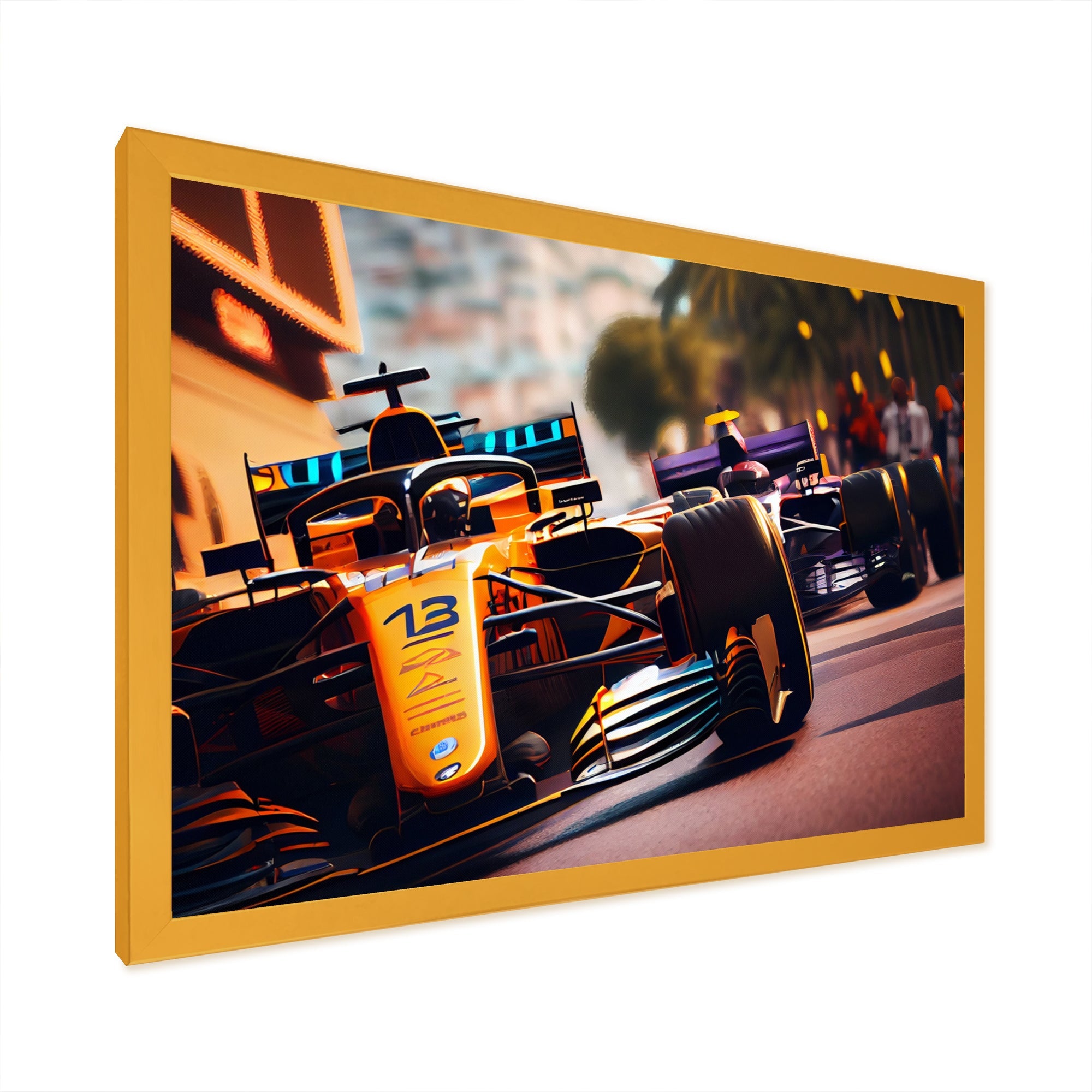 Racing car in Monaco GP XII