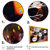 Racing car in Monaco GP XII