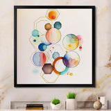 Multi-Color Circular Abstract II