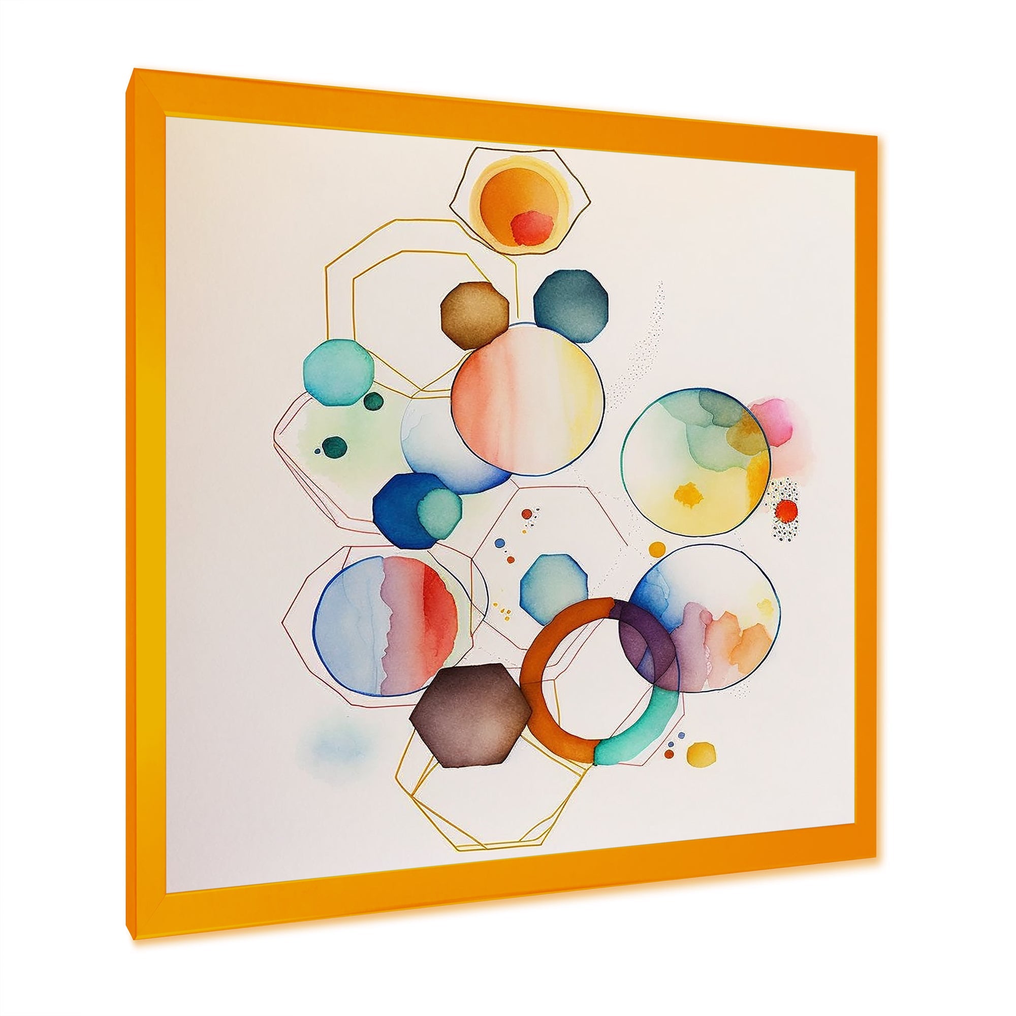 Multi-Color Circular Abstract II