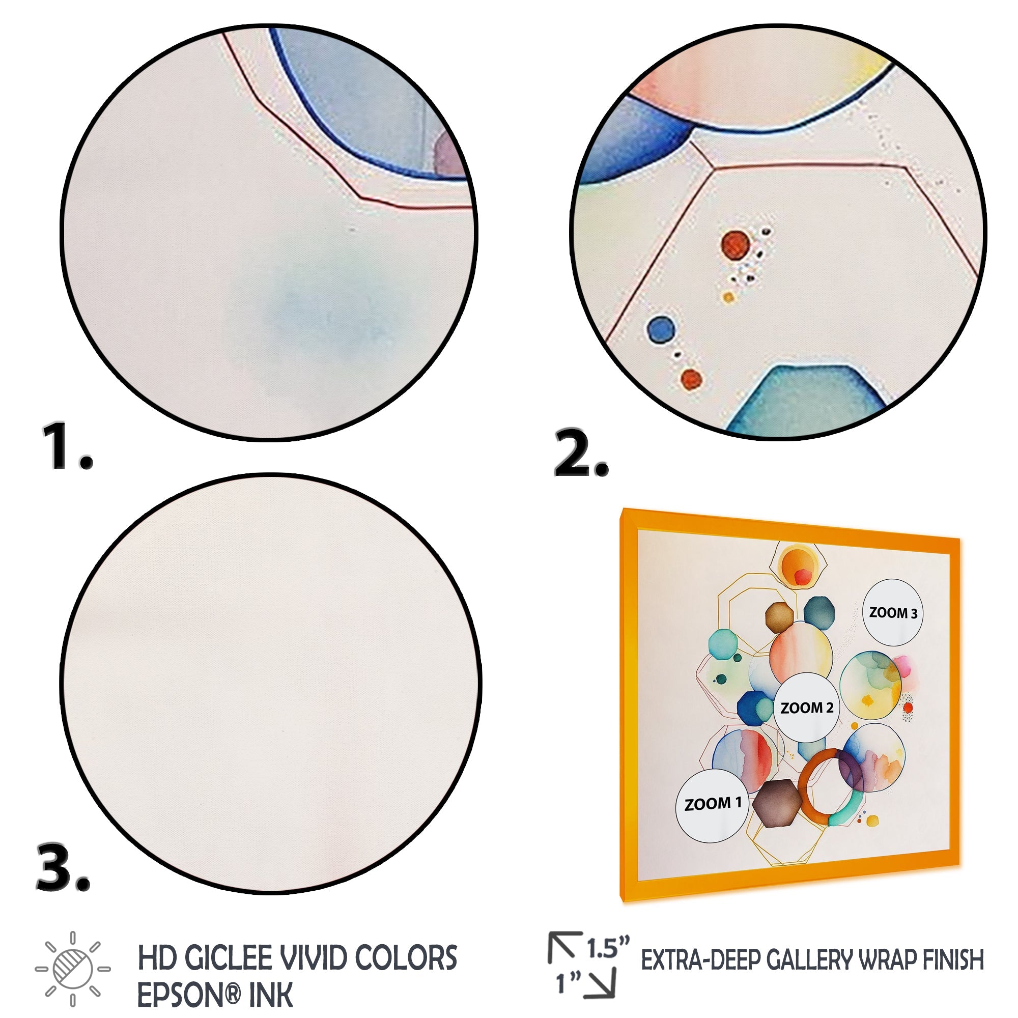 Multi-Color Circular Abstract II